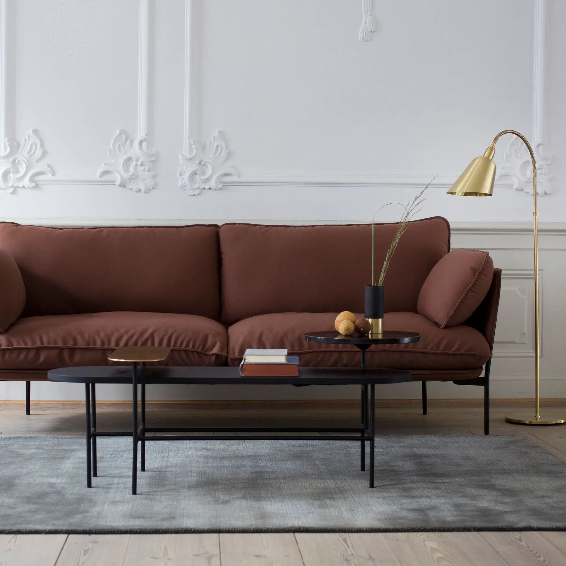 Table basse Palette JH7, noir &Tradition