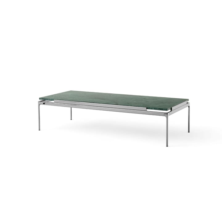 Table basse Sett LN12 - Verde guatemala-dark chrome - &Tradition