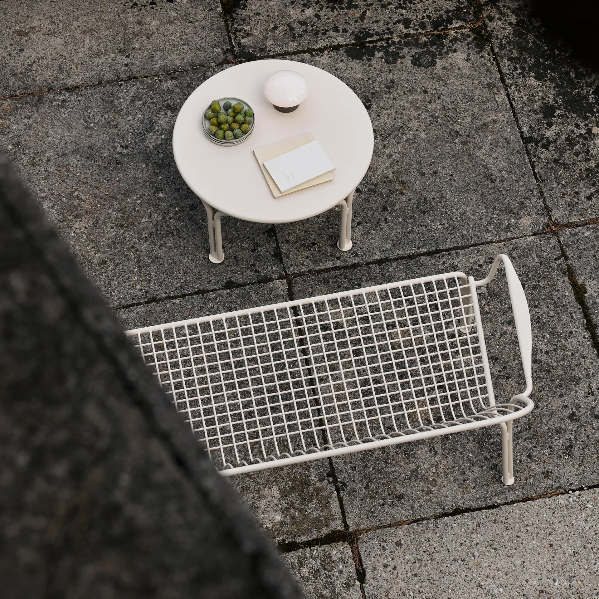 Table basse Thorvald SC108, Ivory, Ø70 cm &Tradition