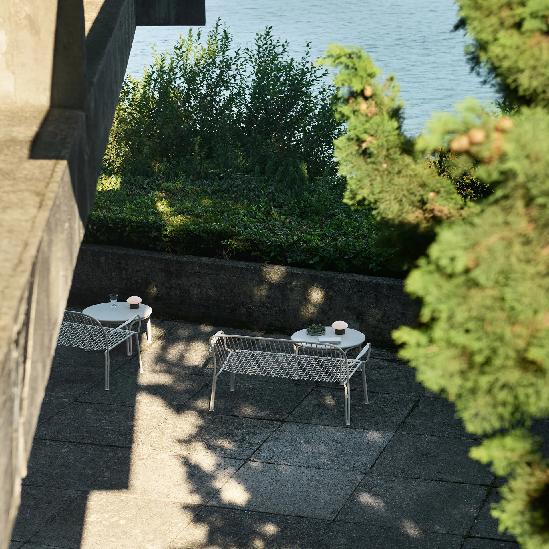 Table basse Thorvald SC108, Ivory, Ø70 cm &Tradition