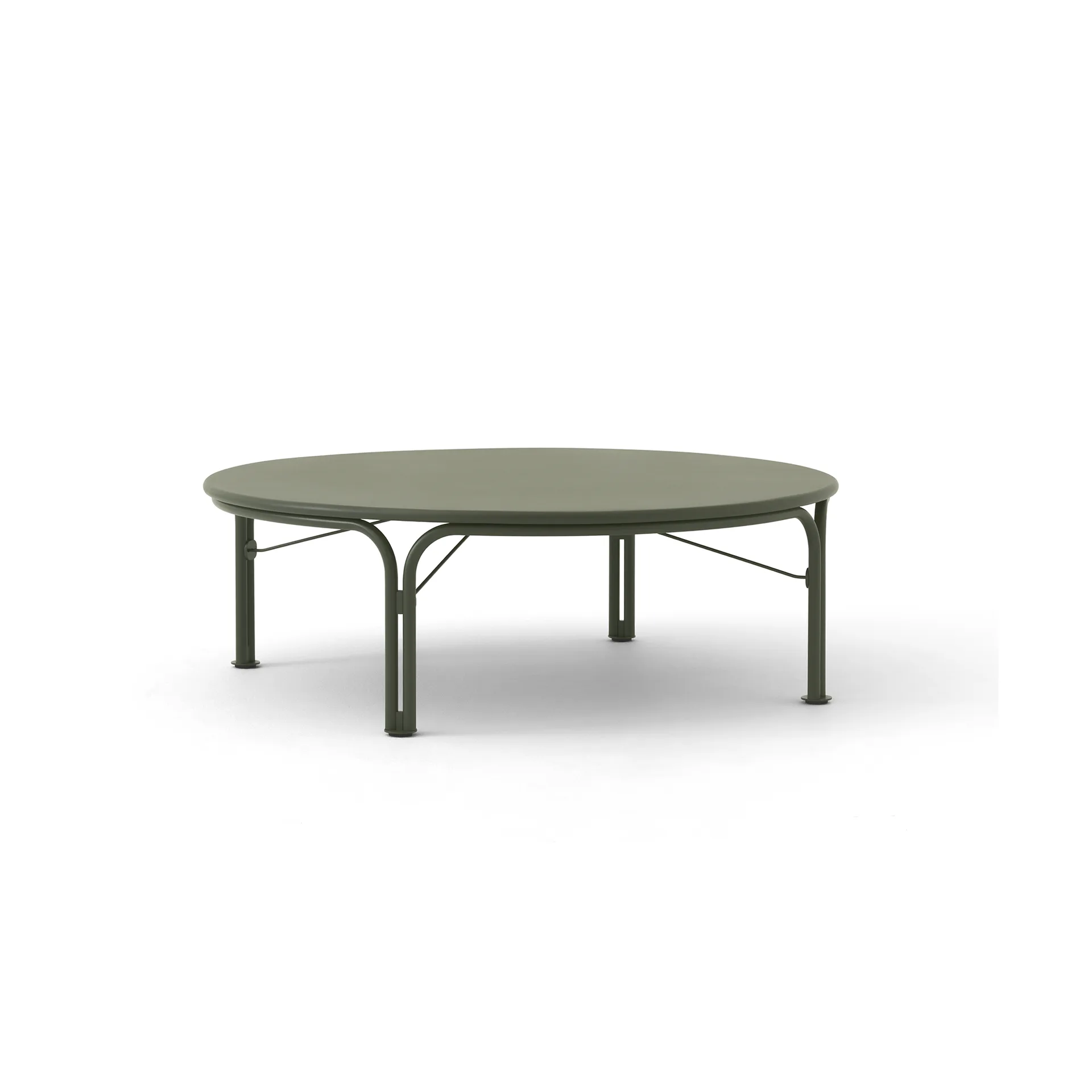 Table basse Thorvald SC109, Bronze green, Ø115 cm &Tradition