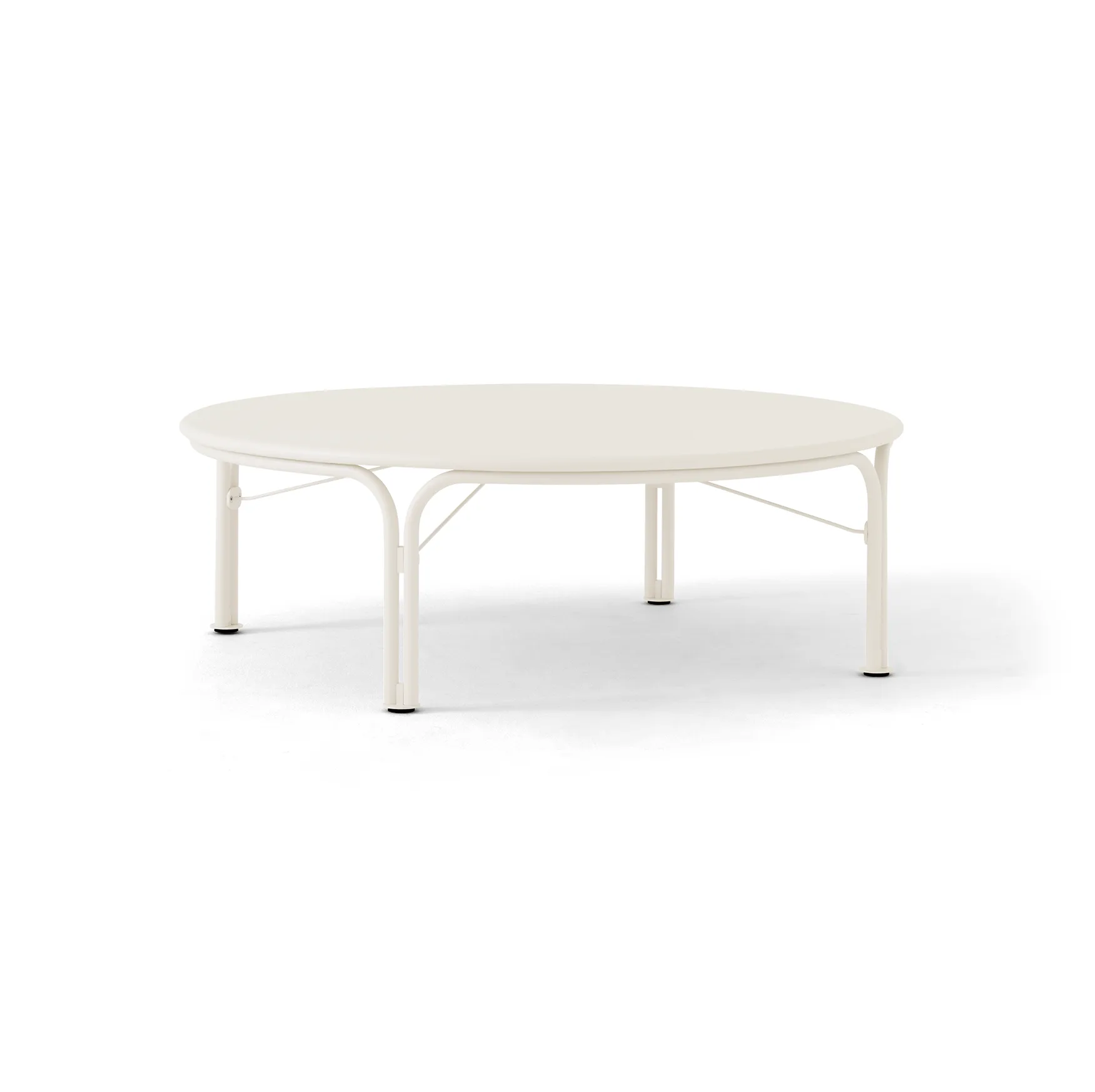 Table basse Thorvald SC109, Ivory, Ø115 cm &Tradition
