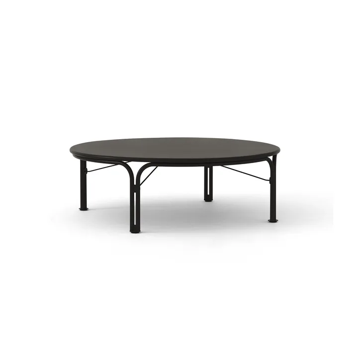 Table basse Thorvald SC109 - Warm black, Ø115 cm - &Tradition