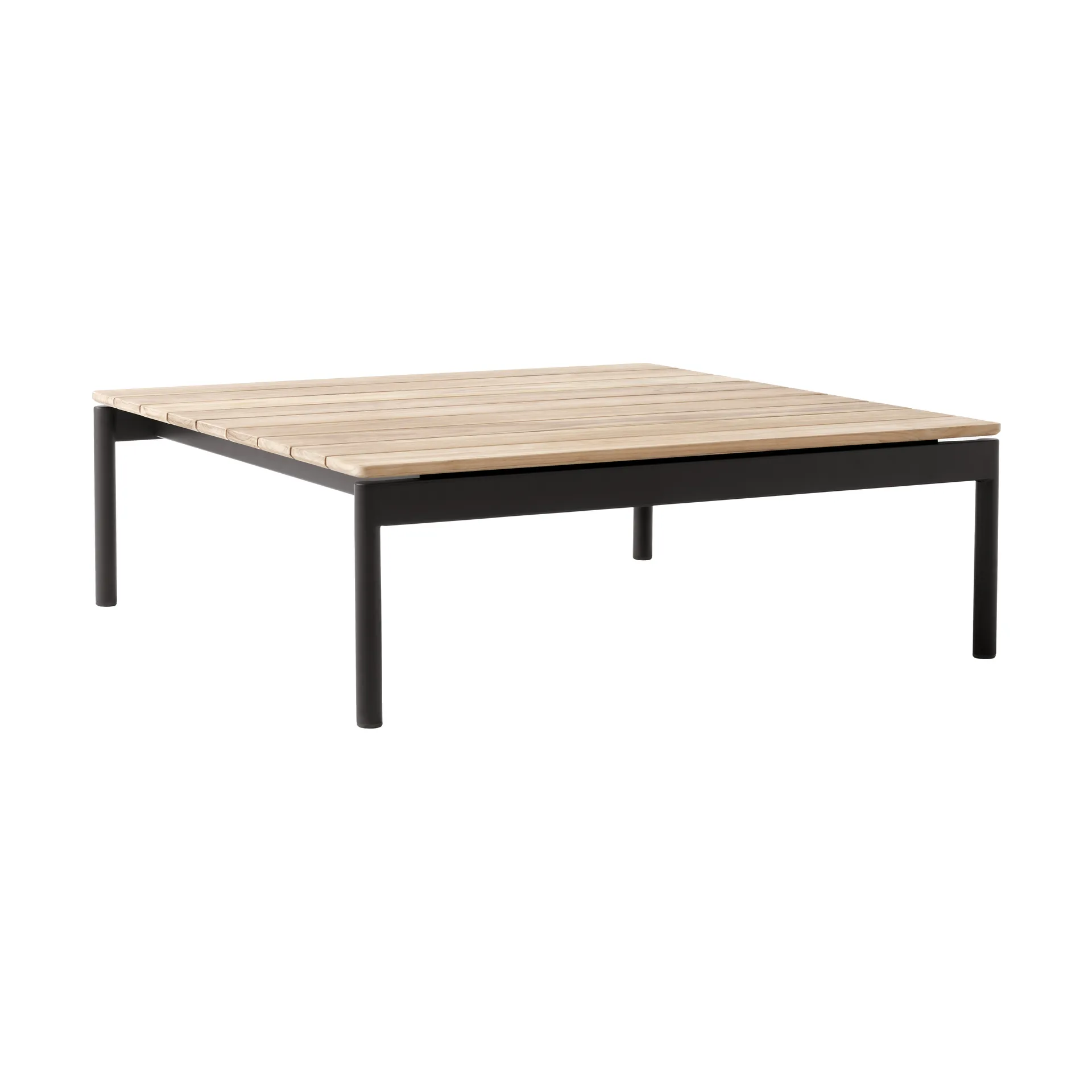 Table basse Ville Outdoor AV50, Warm black-teak &Tradition