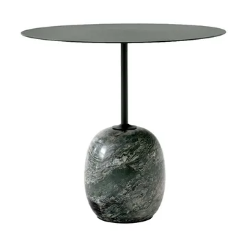 Table d'appoint Lato LN9 - Deep Green-Verde Alpi Marble - &Tradition