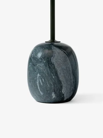 Table d'appoint Lato LN9 - Deep green-verde grigio, 40x50x45 cm - &Tradition