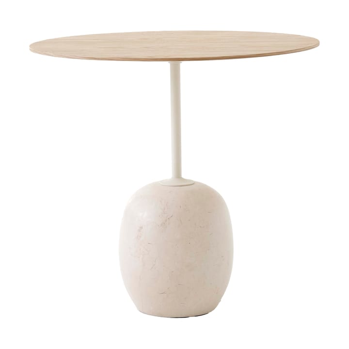 Table d'appoint Lato LN9 - Oak-Crema diva marble - &Tradition