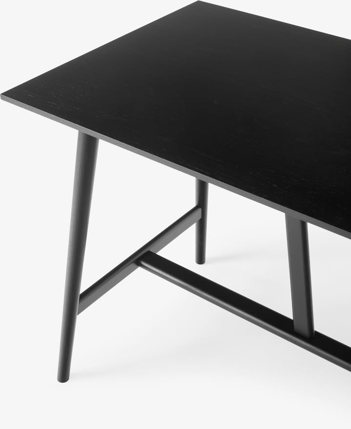 Table de bar In Between SK26 Counter Table 190x80x95 cm, Chêne laqué noir &Tradition