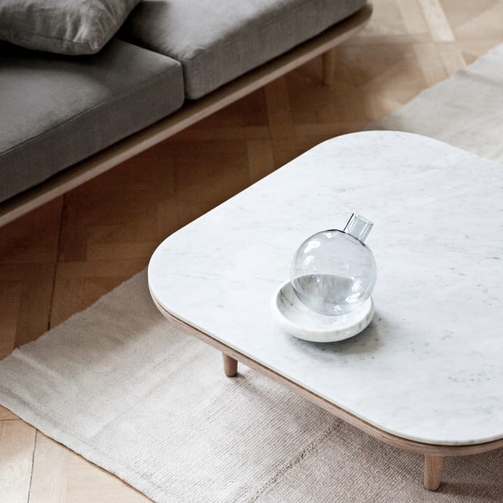 Table Fly SC4 - chêne huilé clair + marbre blanc - &Tradition