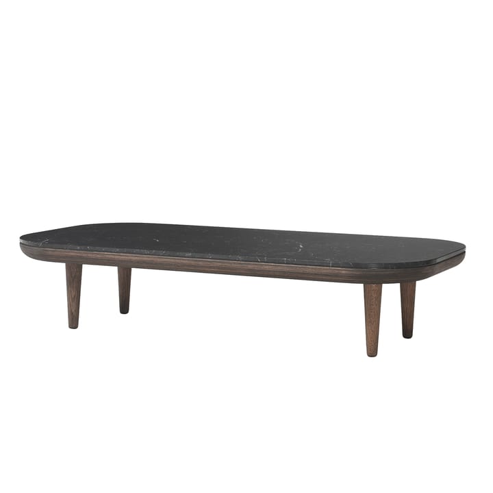 Table Fly SC5 - chêne huilé fumé + marbre noir - &Tradition