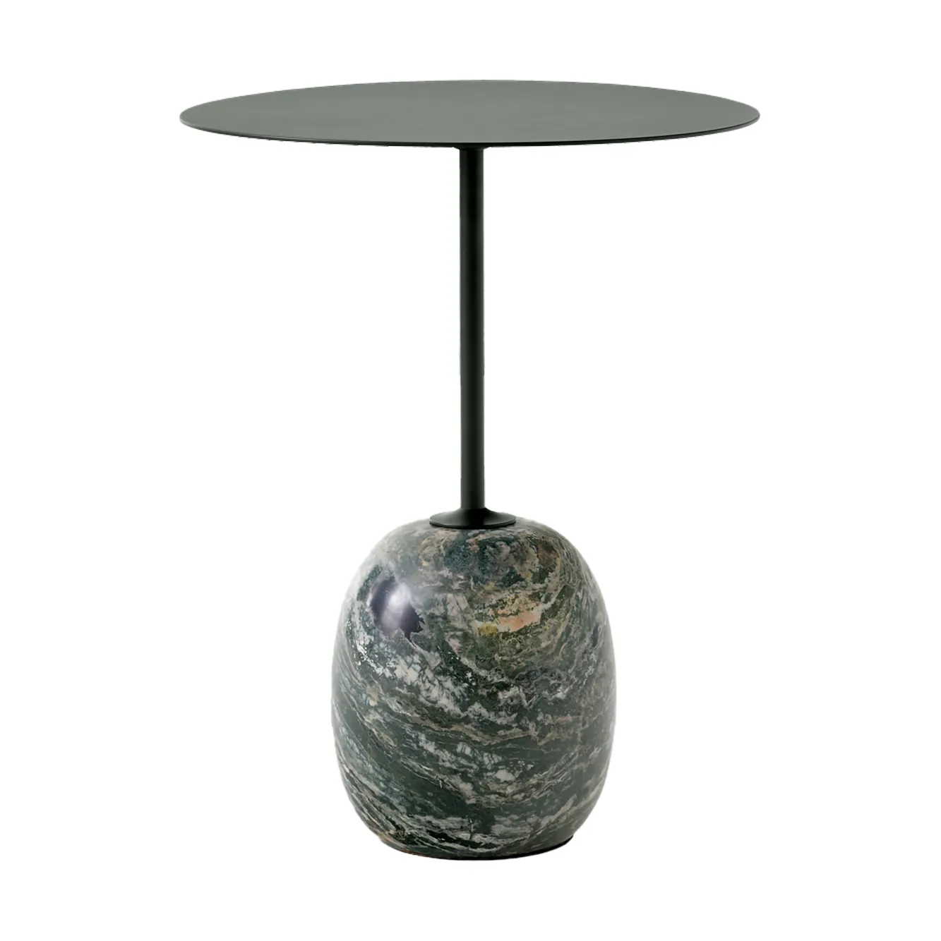Table Lato LN8, Deep Green-Verde Alpi Marble &Tradition