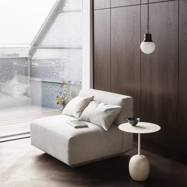 Table Lato LN8 - Ivory white-Crema diva marble - &Tradition