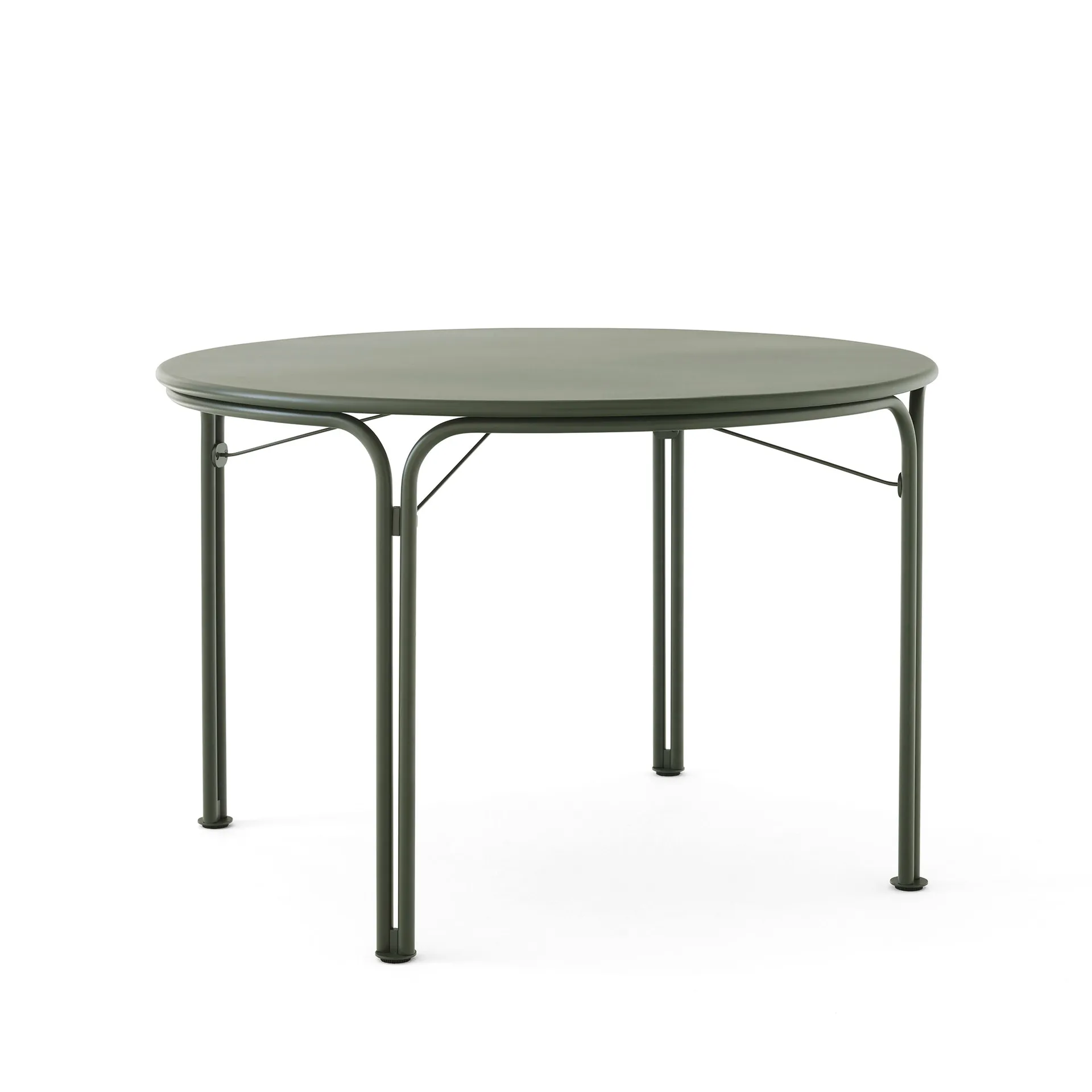 Table Thorvald SC98 Ø115 cm, Bronze green &Tradition