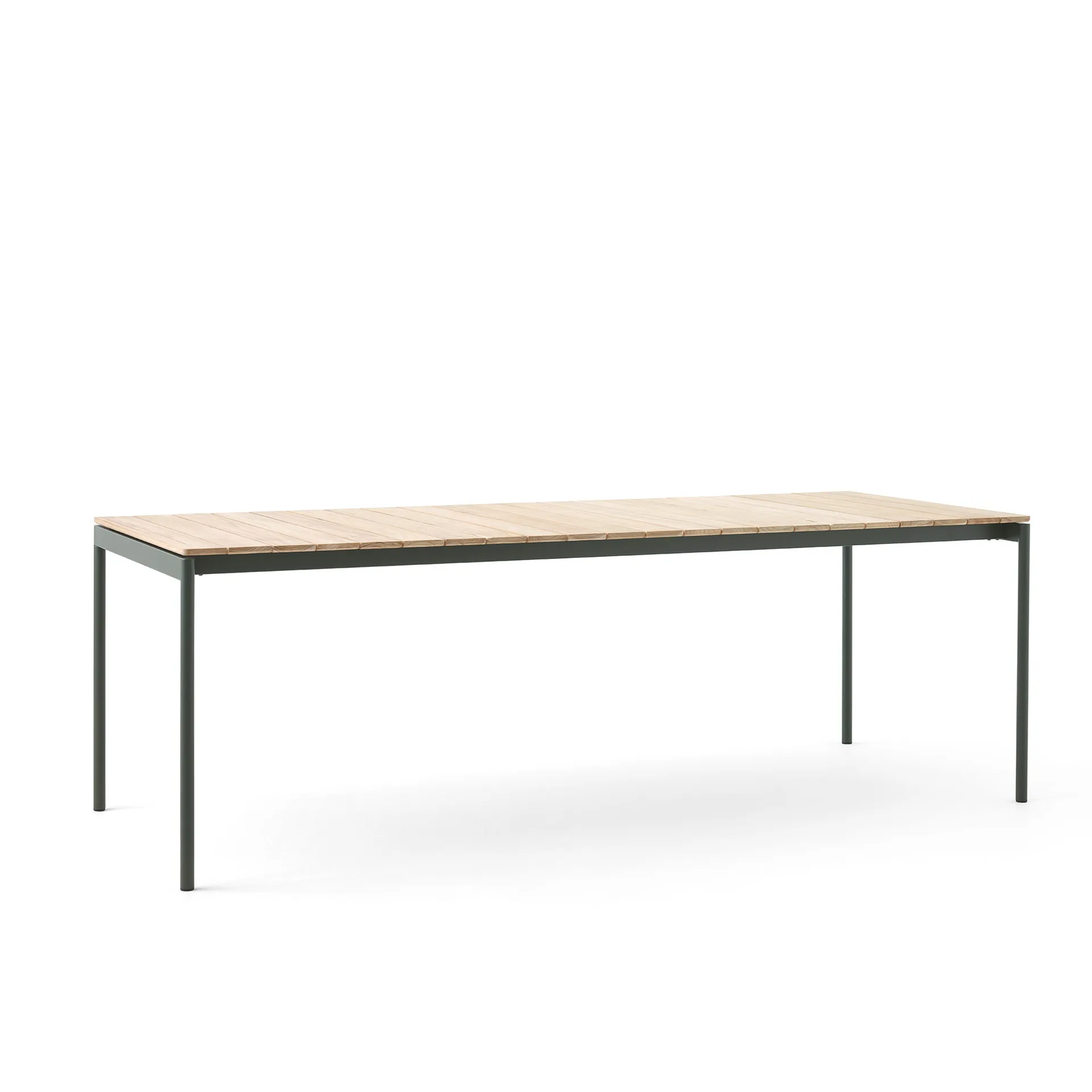Table Ville AV26 large 220x90 cm, Bronze green &Tradition
