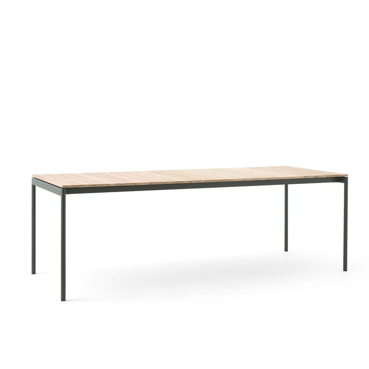 Table Ville AV26 large 220x90 cm - Bronze green - &Tradition