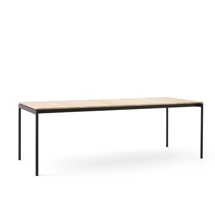 Table Ville AV26 large 220x90 cm - Warm black - &Tradition
