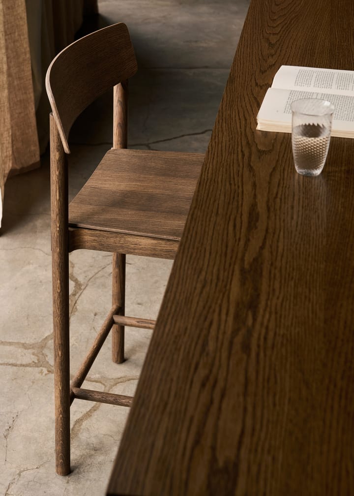 Tabouret de bar Betty TK13 Counter Chair 65 cm, Chêne fumé &Tradition