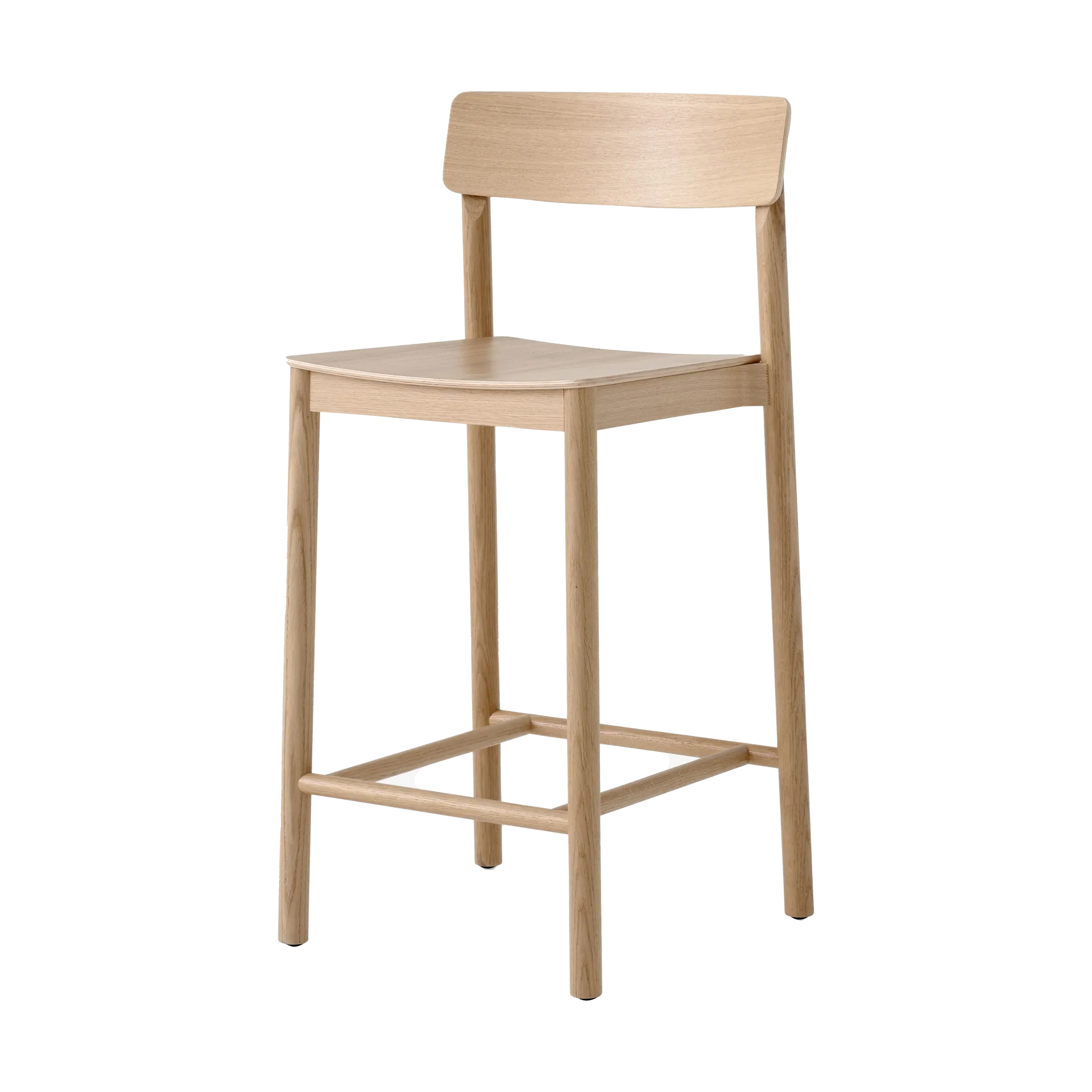 Tabouret de bar Betty TK13 Counter Chair 65 cm, Chêne laqué &Tradition