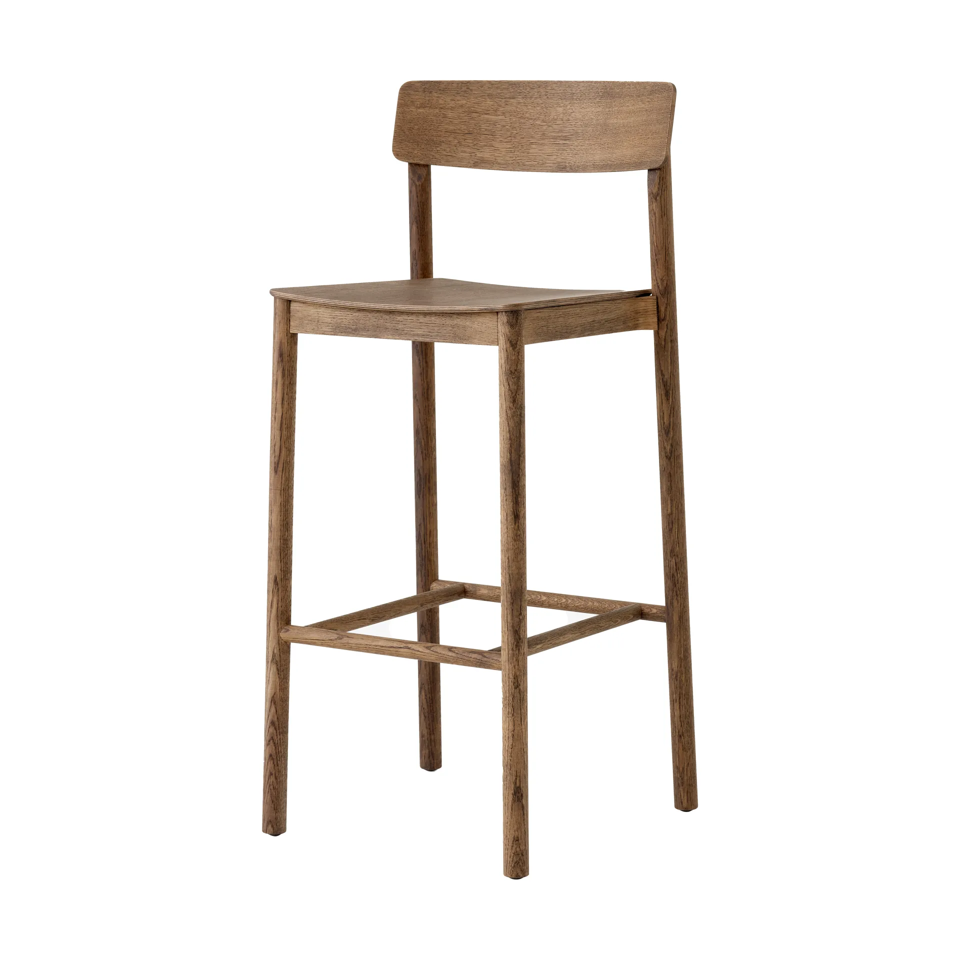 Tabouret de bar Betty TK16 Bar Chair 75 cm, Chêne fumé &Tradition