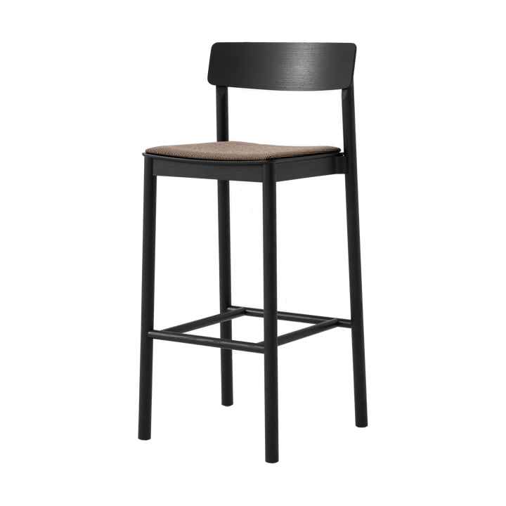 Tabouret de bar Betty TK17 Bar Chair 75 cm - Fuse 0351-frêne laqué noir - &Tradition