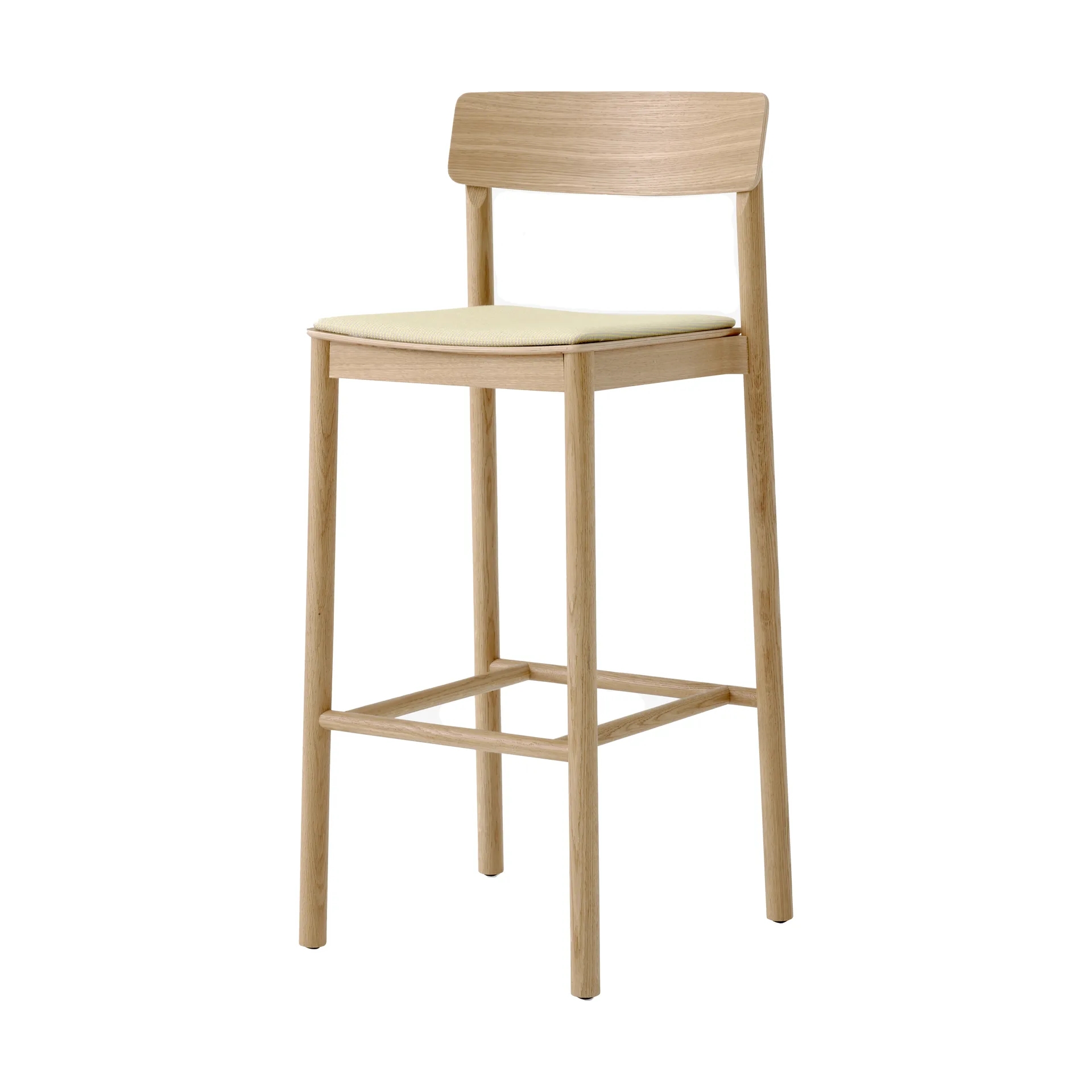 Tabouret de bar Betty TK17 Bar Chair 75 cm, Fuse 0421-chêne laqué &Tradition