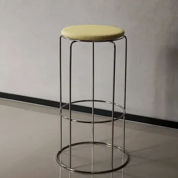 Tabouret de bar Wire VP16 - Acier inoxydable, 75 cm - &Tradition