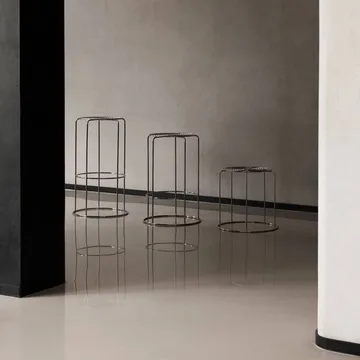 Tabouret de bar Wire VP16 - Acier inoxydable, 75 cm - &Tradition