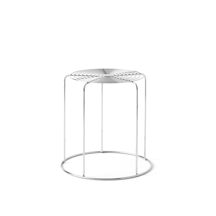 Tabouret Wire VP11 - Stainless steel - &Tradition