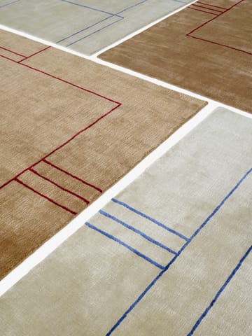 Tapis Cruise AP11 240x240 cm - Bombay Golden Brown - &Tradition