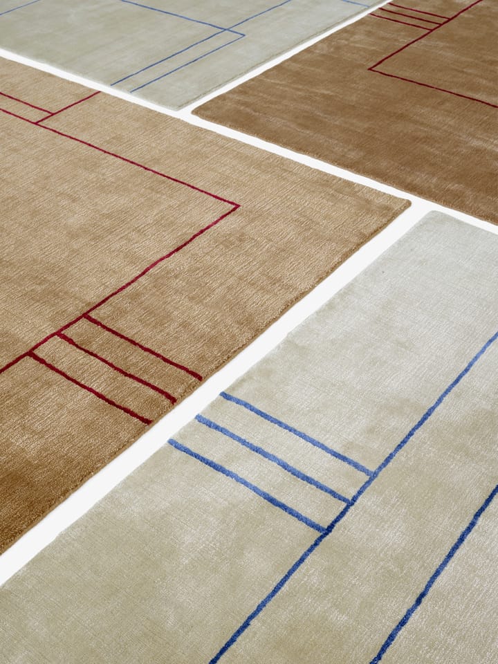 Tapis Cruise AP11 240x240 cm, Bombay Golden Brown &Tradition