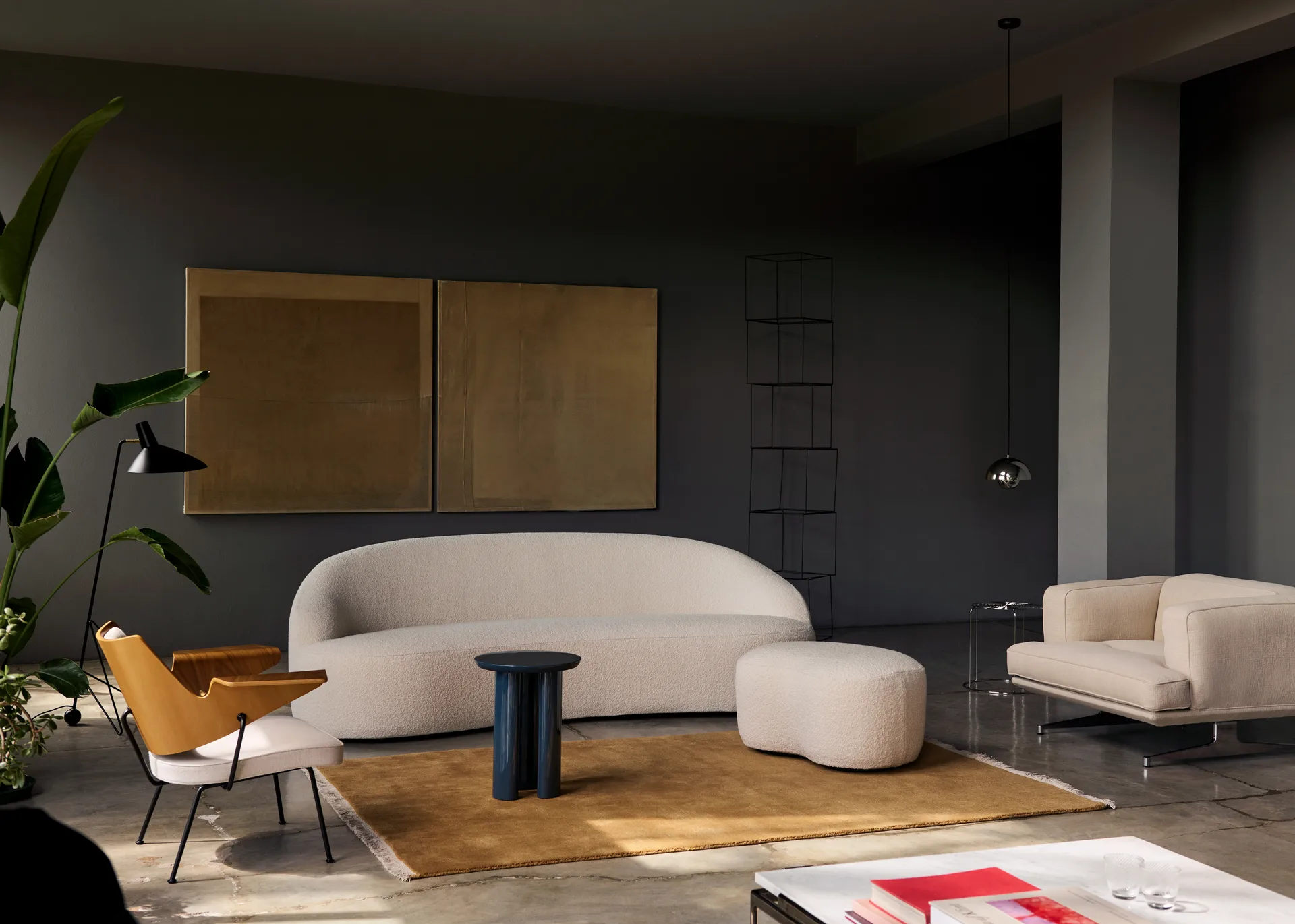 Tapis The Moor AP18 170x240 cm, Golden brown &Tradition