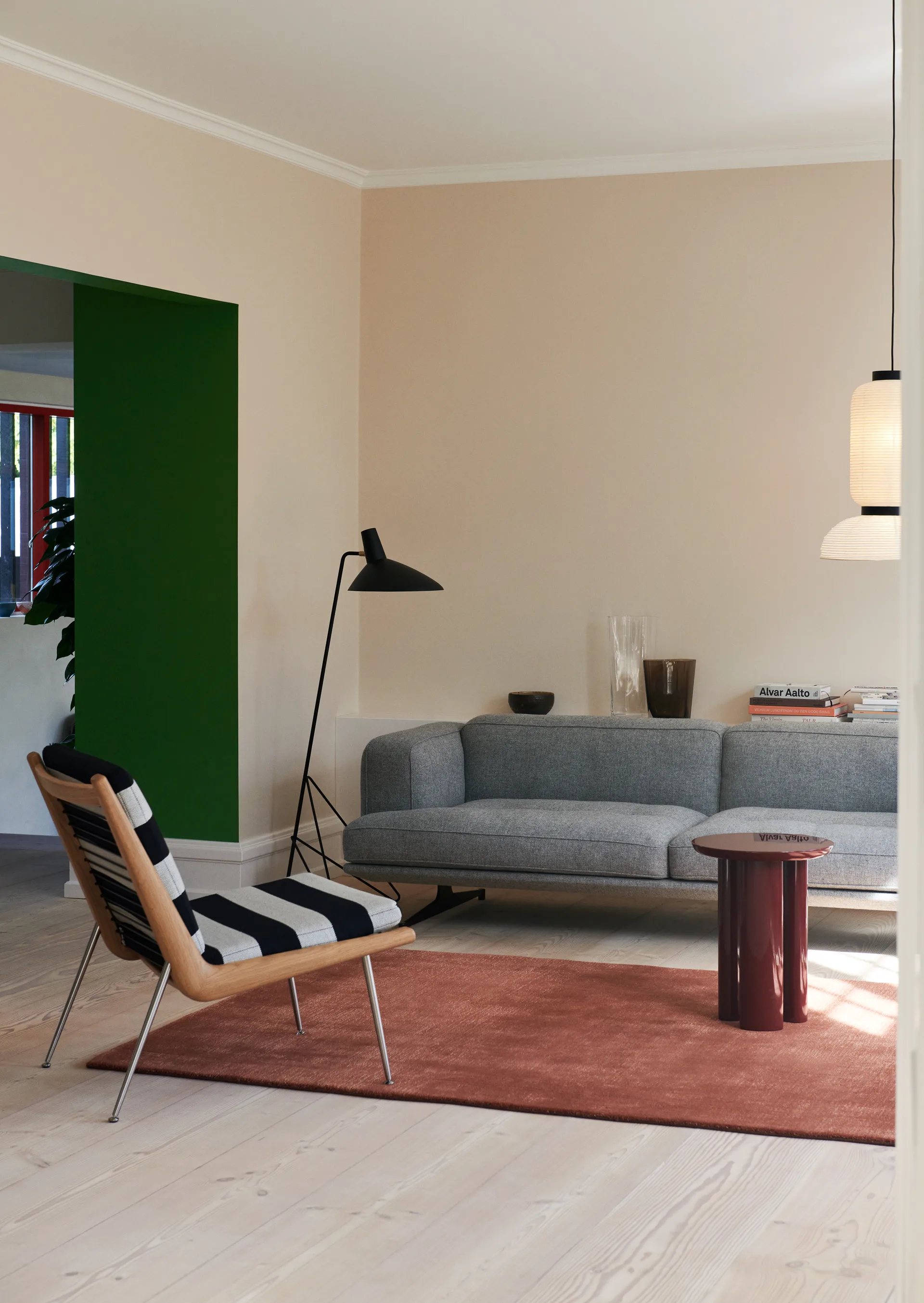 Tapis The Moor AP18 170x240 cm, Red heather &Tradition