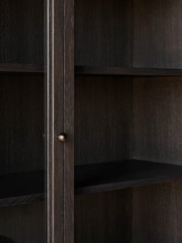 Trace SC88 Vitrine 120x192x40 cm - Dark stained oak - &Tradition