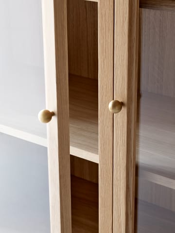Trace SC88 Vitrine 120x192x40 cm - Natural natural oak - &Tradition