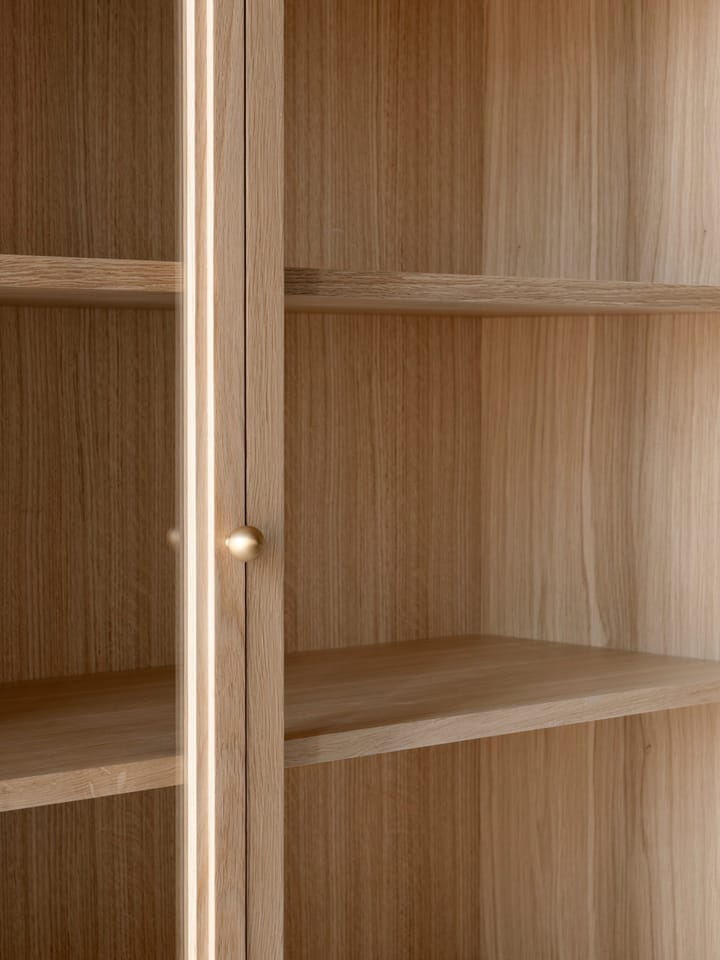 Trace SC88 Vitrine 120x192x40 cm, Natural natural oak &Tradition