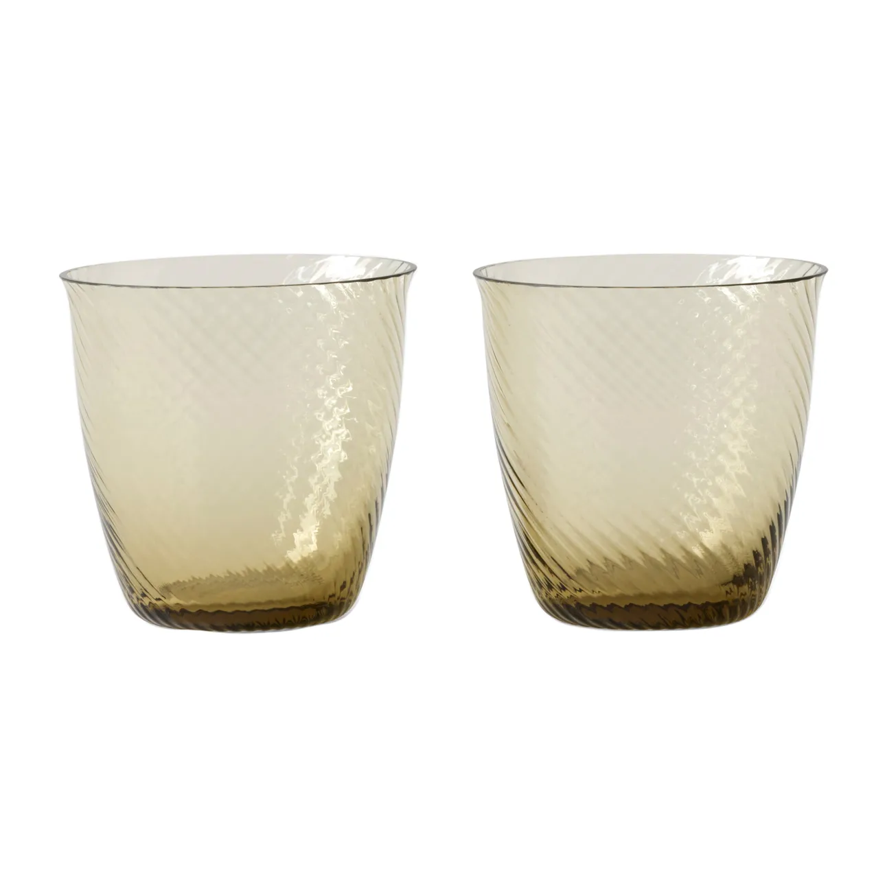 Verre à eau Collect SC78, lot de 2, Ambre &Tradition