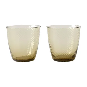 Verre à eau Collect SC78, lot de 2 - Ambre - &Tradition