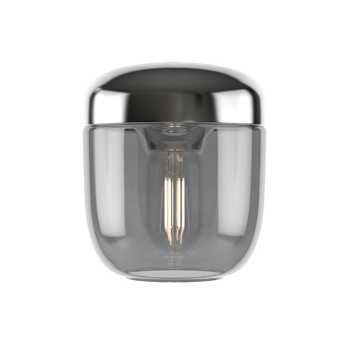 Umage Abat-jour Acorn acier poli Smoked