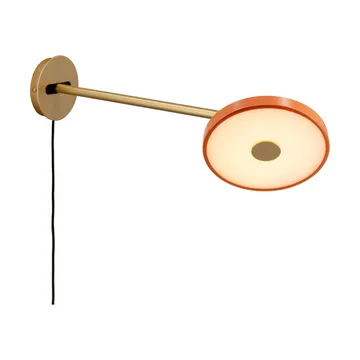 Applique murale Asteria Wall - Long, Nuance orange-brass - Umage