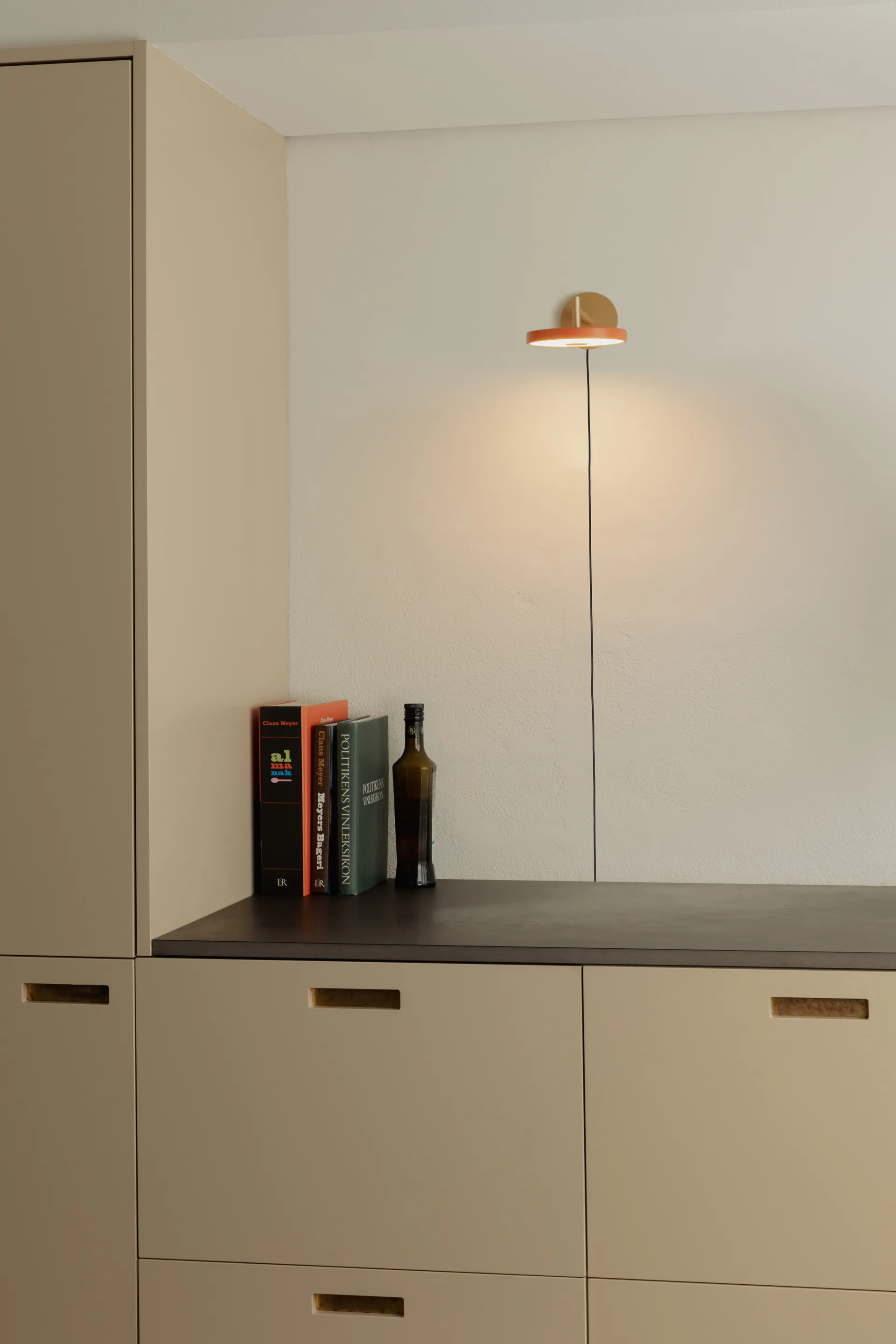 Applique murale Asteria Wall, Short, Nuance orange-brass Umage