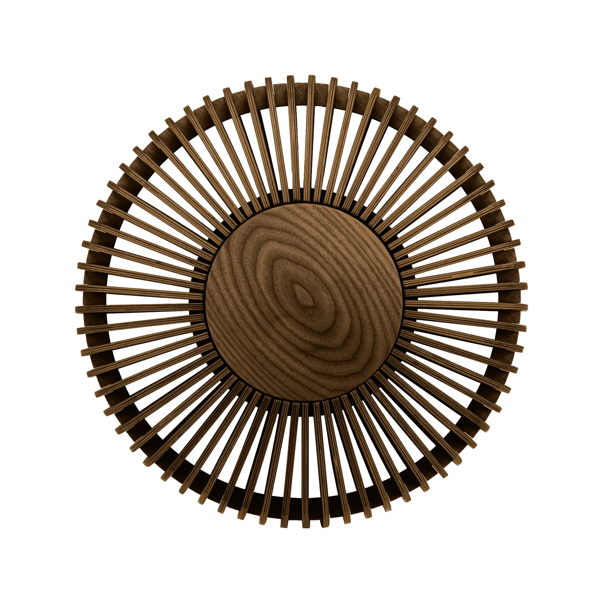 Applique murale Clava Up moyen, Chêne foncé Umage