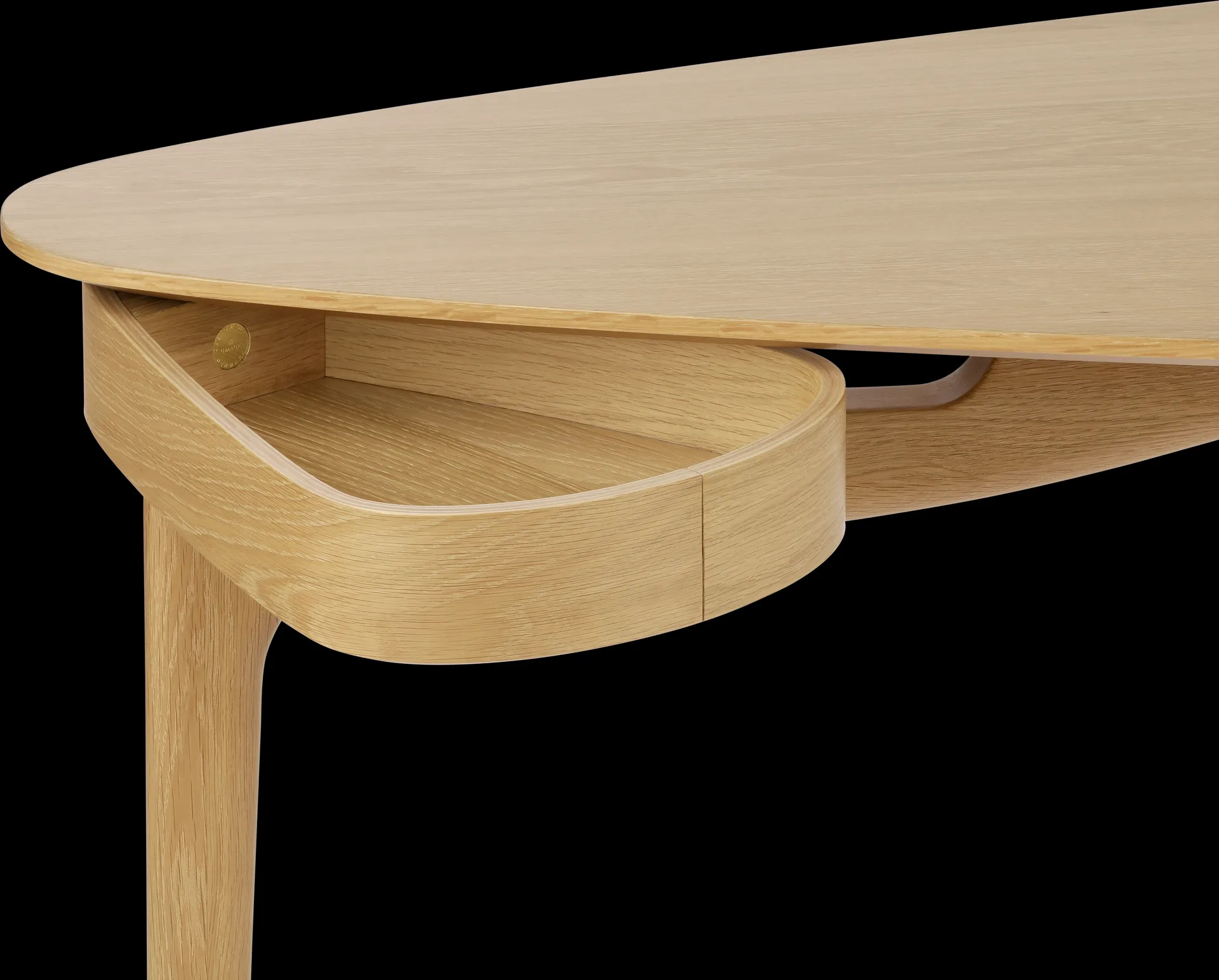 Bureau Duende 67,1x130 cm, Oak Umage
