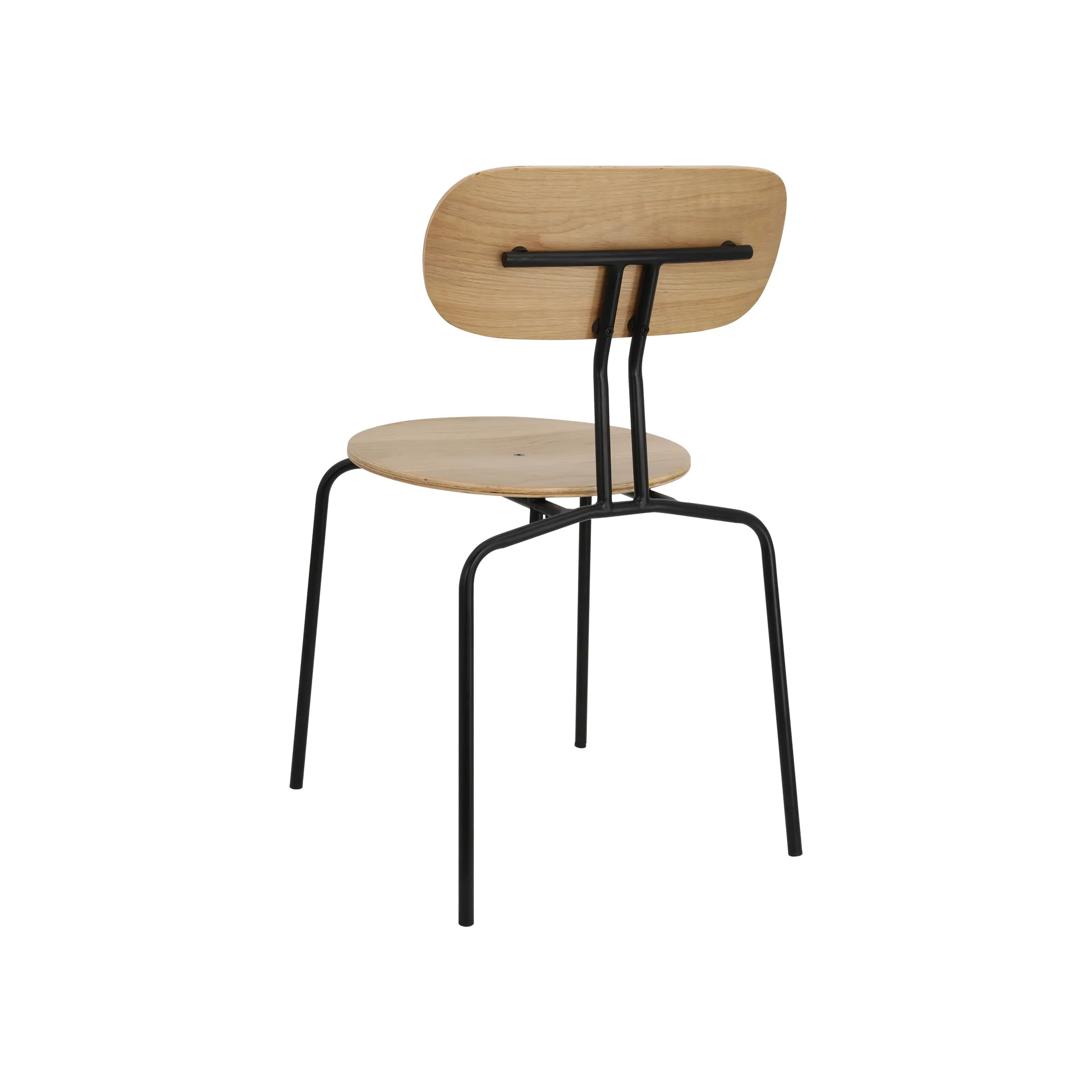 Chaise Curious, Oak-black legs Umage