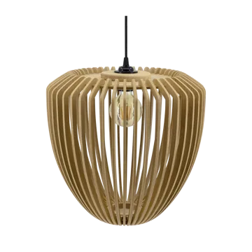 Clava Pendant Wood Ø38 cm - Oak - Umage