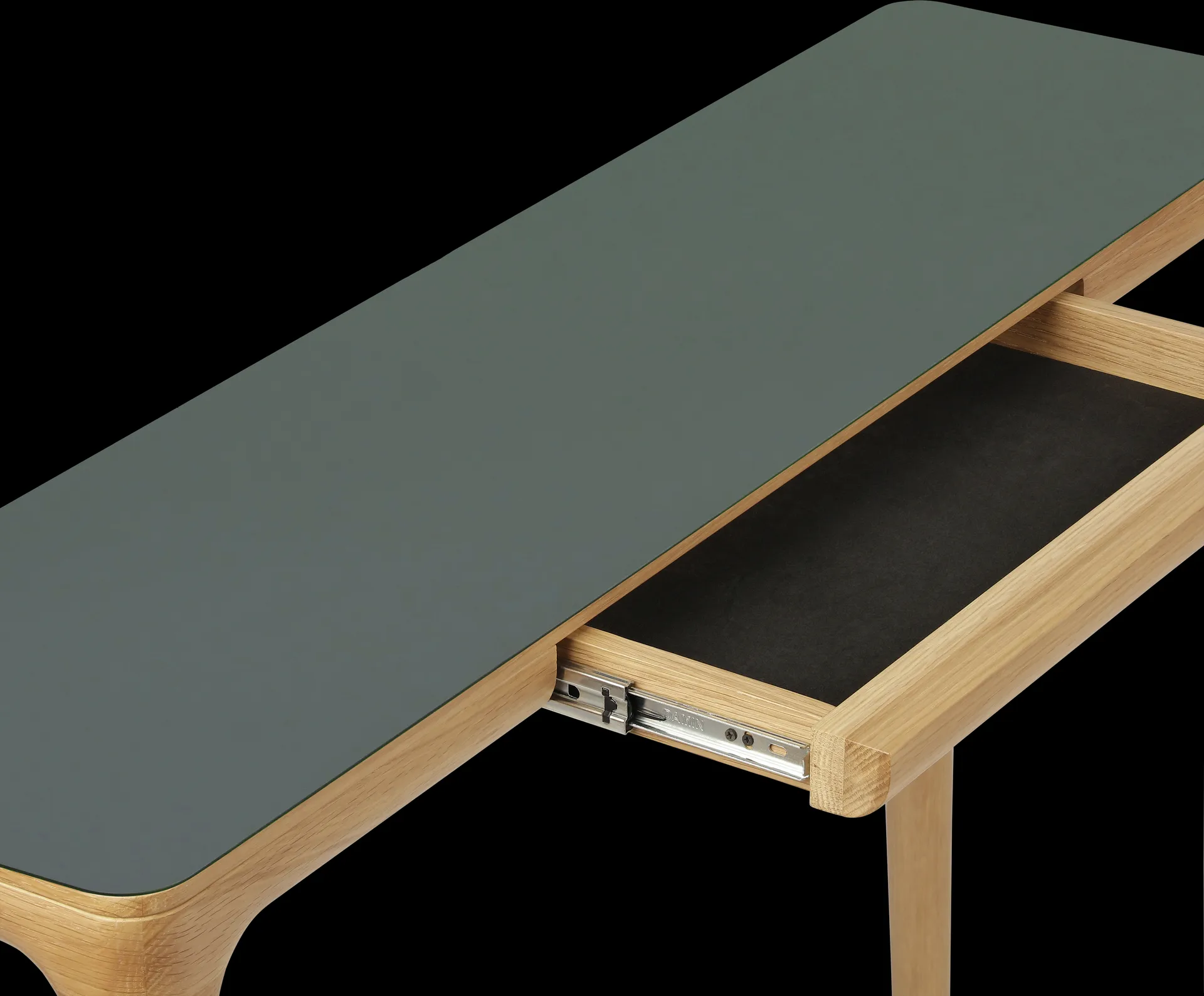 Console Heart'n'Soul 120 cm, Oak-moss green Umage