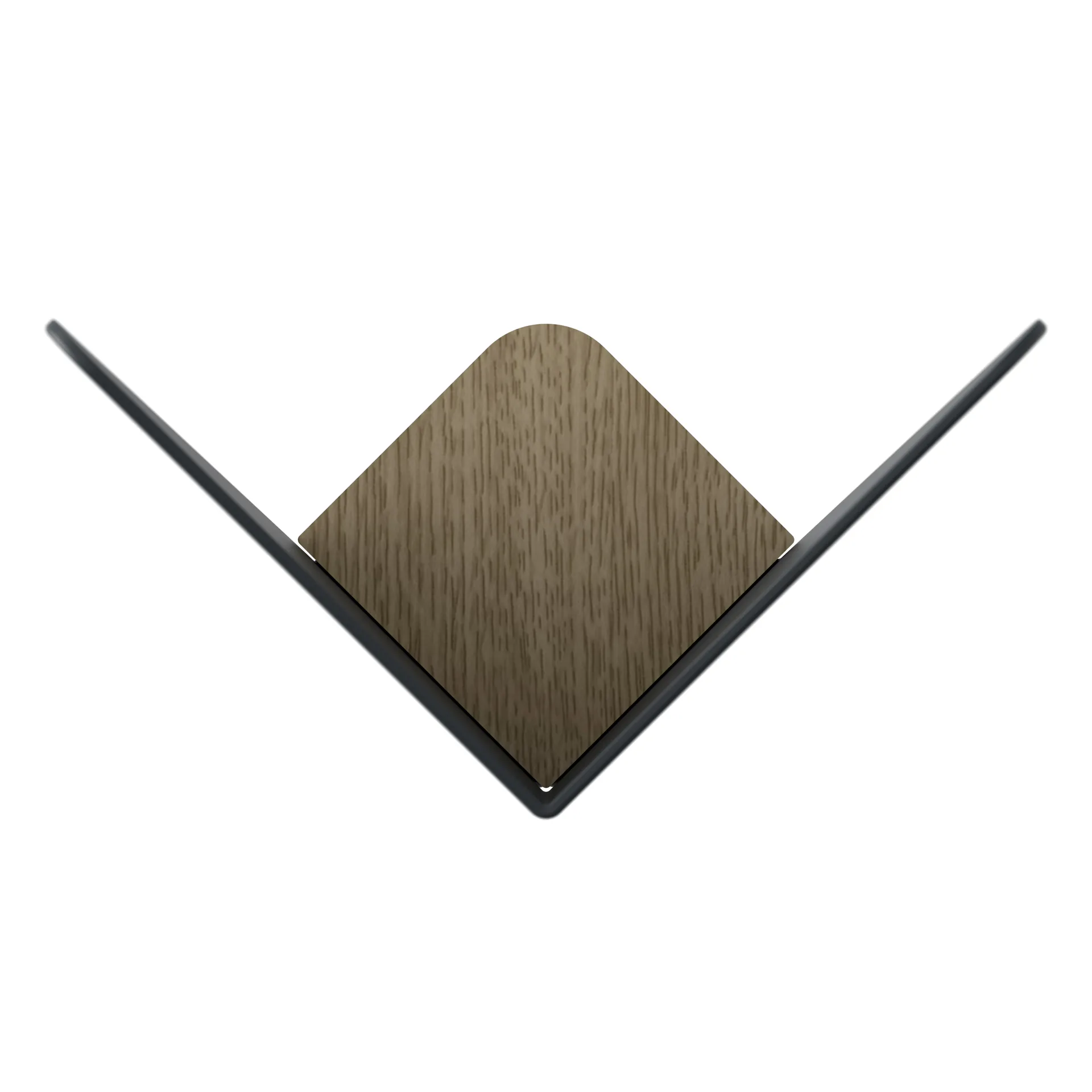 Crochet Butterflies moyen, Anthracite grey Umage