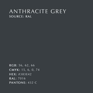 Crochet Butterflies moyen - Anthracite grey - Umage