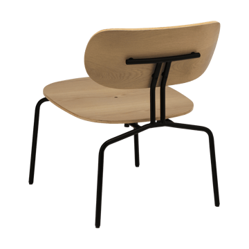 Fauteuil lounge Curious - Oak-black - Umage