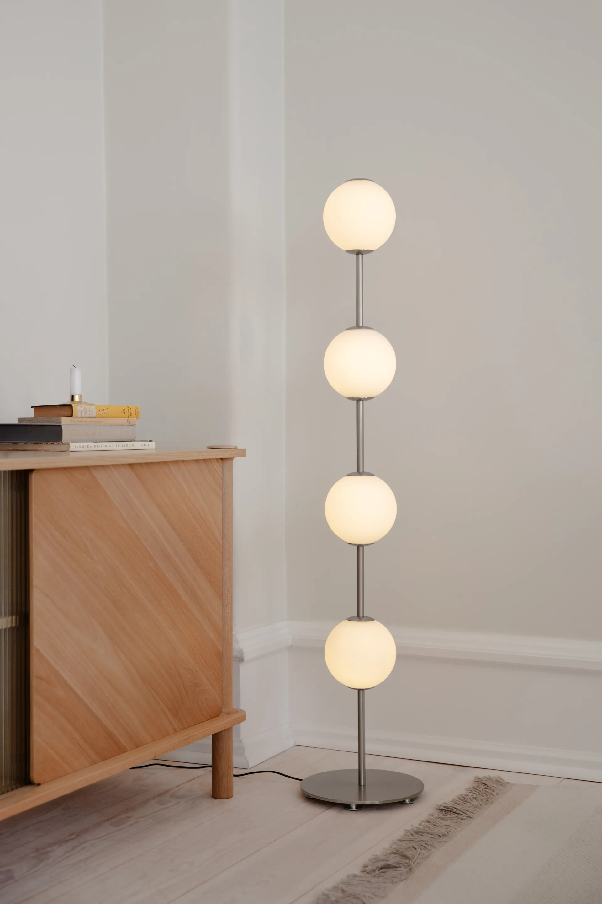 Lampadaire Audrey Floor, Steel Umage
