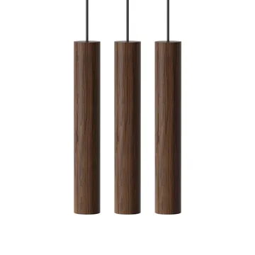 Lampe 3 Chimes - Chêne foncé - Umage